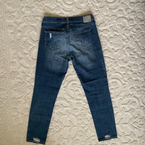 AG High Rise Distressed Jeans - Picture 6 of 7